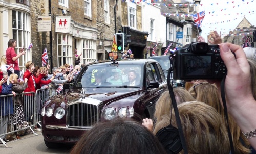 Queen in Stamford car 2